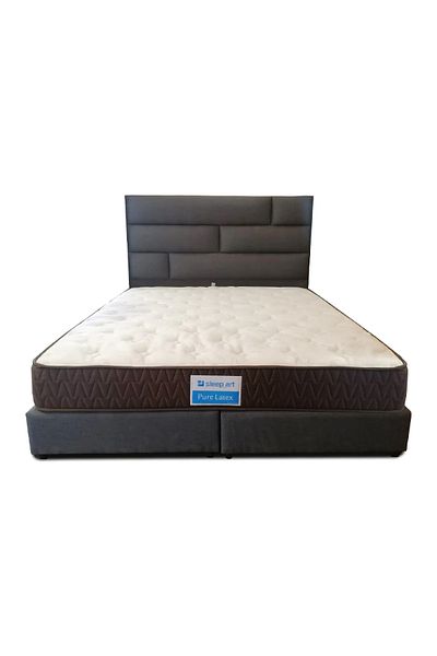 BACK COMFORT Mervana Custom Luxury Bed . Elegant Design & Durable Wood . Multiple Colors . Made in Saudi Arabia