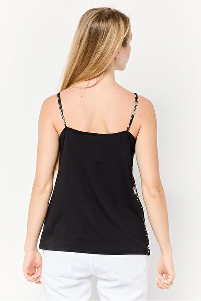 Scotch & Soda Women V-Neck Sleeveless Floral Print Tank Top, Multicolor