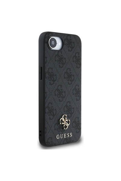 Guess Θήκη για iPhone 16e, Guess, Σκληρή θήκη 4G Classic MagSafe, Μαύρη