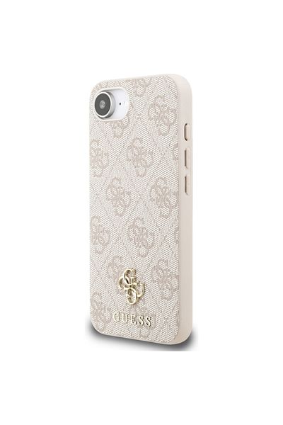 Guess Case For Iphone 16e, , Hardcase 4g Classic Magsafe, Pink