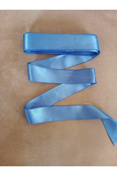 yörük tuhafiye Blue Satin Ribbon 3 cm 10 Meters a Ball,Satin,Seten, Ribbon,Ribbon 3 cm Satin Ribbon