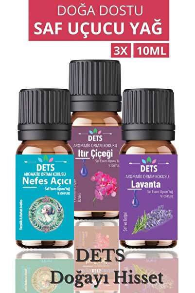 Dets Hava Nemlendirici Kokusu Uçucu Yağı Oda Kokusu Esansı Buhurdanlık Esansı...