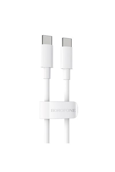 Borofone Data and Charging Cable Laptop Tablet Smartphone Power 100 W USB Type-C to USB Type-C 2M 5A Borofone