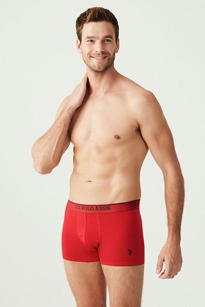 U.S. Polo Assn. Η.Π.Α. Polo Assn. BCLYDE Ανδρικά Boxers Σετ 3 - B.8ONN.0IE.0CL.D9.E7.KMEA