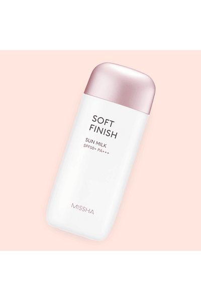 Missha Crema solară All Around Safe Block Soft Finish Sun Milk SPF50+ PA+++, MISSHA, 70ml