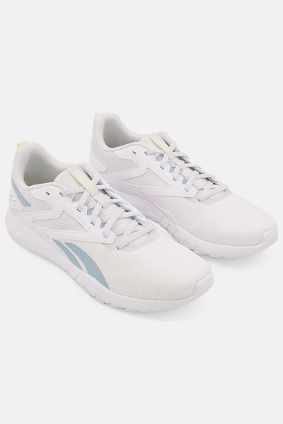 Reebok حذاء تدريب Flexagon Energy للنساء برباط، أبيض/رمادي فاتح