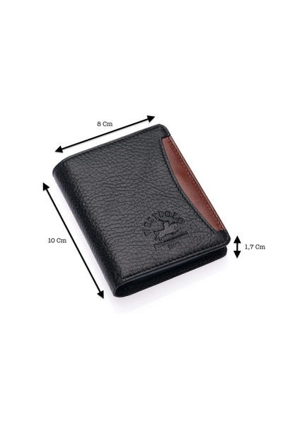 Westpolo Unisex Hakiki Deri Cüzdan – Kompakt Kartlık, Şık Ve Fonksiyonel Tasa...