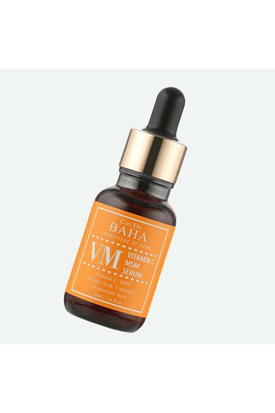 Cos De Baha Anti-wrinkle facial serum with Vitamin C and MSM, BAHA Basket, 30ml