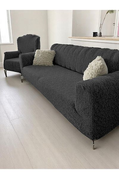 NEFİS HOME Jacquard 3 3 1 1 Elastic Sofa Cover |   Elastic Seat Cover |   Seat Cover Team