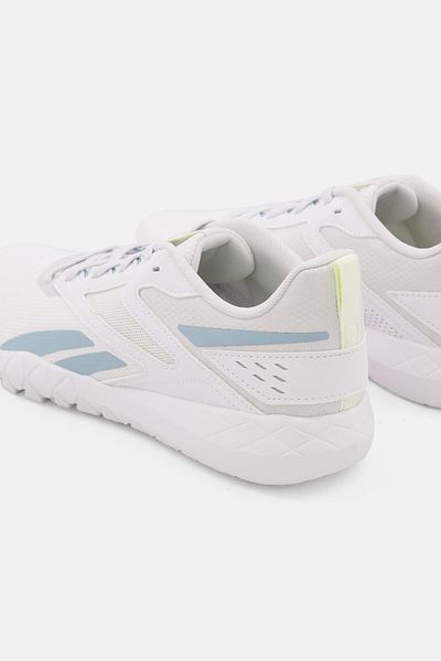 Reebok حذاء تدريب Flexagon Energy للنساء برباط، أبيض/رمادي فاتح