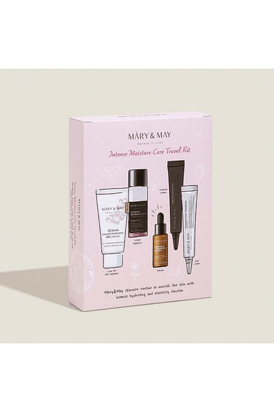 Mary & May Set de ingrijire faciala, Intense Moisture Care, MARY&amp;MAY, 5 piese