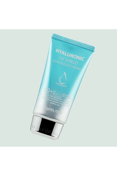 Farmstay Sunscreen with hyaluronic acid, UV Shield, farmstay, 70g
