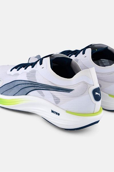 Puma Men Liberate Nitro 2 Lace Up Running Shoes, White