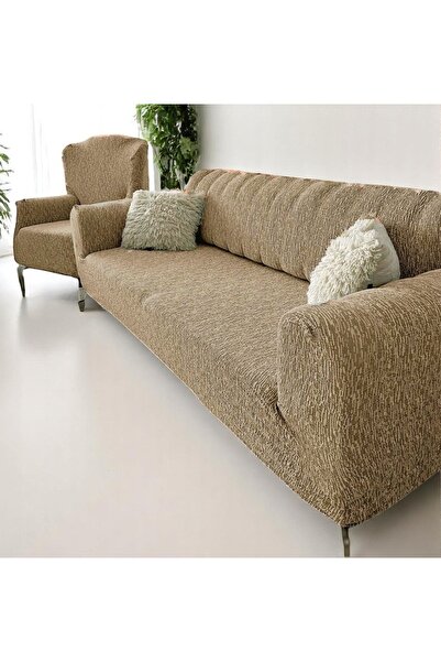 NEFİS HOME Jacquard 3 3 1 1 Husă elastică pentru canapea |   Husa scaunului elastic |   Set de huse pentru scaune