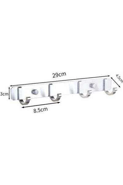 ardini 4-piece Hanger Aluminum Chrome Set