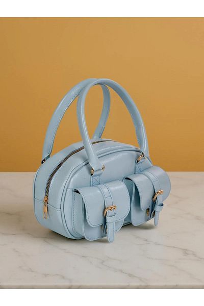 MODA Mona Double Pocket Useful Women's Hand, Arm and Shoulder Bag