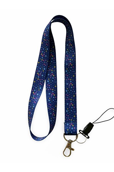 StormiStoretr Curea pentru telefon cu frânghie pentru gât cu model mini labe