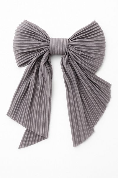 MakeWell Plain Plain Fabric Colorful Clip Bow Design Hair Clips