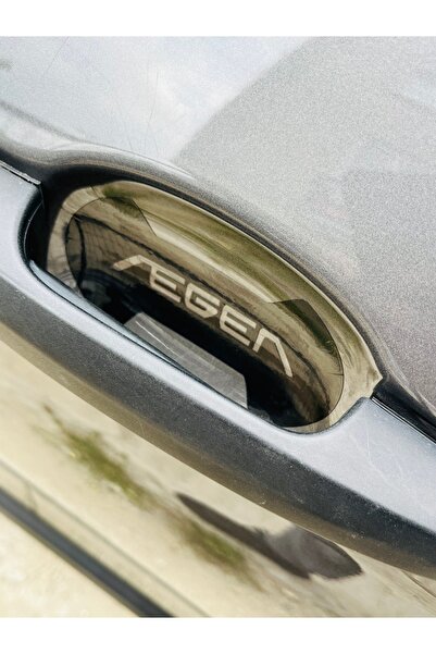 İŞCAN MOTOR Egea Cross Kapı Kolu Çizik Önleyici Sticker 5 Adet Siyah Egea Sti...
