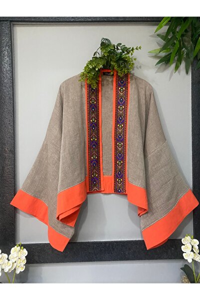 DİVİTİN özel tasarım etnik desenli bohem kimono