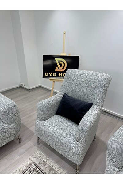 dyg home berjer örtüsü berjer kılıfı tekli koltuk örtüsü