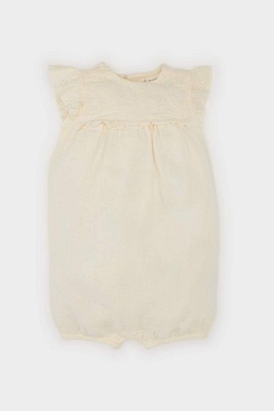 DeFacto Baby Mädchen Neugeborenes Musselin Strampler C5098A525SM