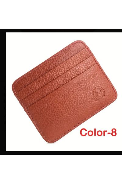 ORGANICYOU Yiwu Men's Red and Brown Tone Design with Front&Back Pocket,With Logo