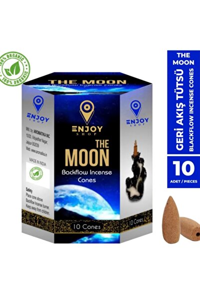 ENJOY SHOP Moon Dreams / Ay Kokusu Geri Akışlı Tütsü Konikleri Backflow Cones...