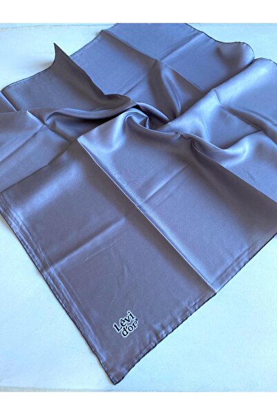 Levidor Μεταξωτό μαντήλι Tivil 420599 Γκρι μονόχρωμο