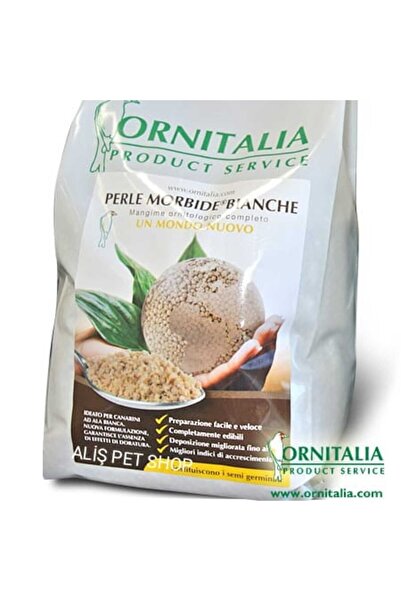 Ornitalia Perle Morbide Kuş Maması Nemlendiricisi Bianco 9 Kg
