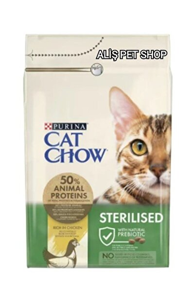 Cat Chow Purina Sterilised Tavuklu Yetişkin Kedi Maması 3 Kg X 2 Adet 6 Kg