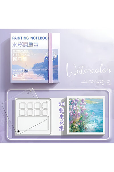 Rich Taşınabilir Mini Yağlı/Sulu Boyama Seti