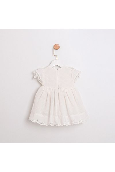 ministok Pedaliza Scallop Detailed Girl's Dress