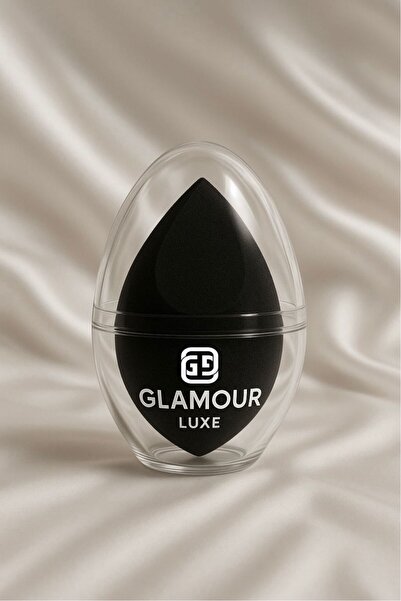 Glamour Luxe إسفنجة مكياج - إسفنجة تجميل عالية المرونة وخالية من اللاتكس لتطبيق سلس