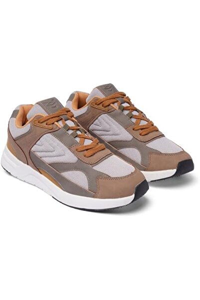 COUP حذاء رجالي كاجوال مرن برباط للاستخدام اليومي مقاس 42 بني