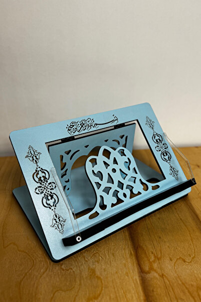 PeraMila Üç Kademeli Ahşap Rahle Kuran-ı Kerim & Kitap Okuma Standı Tablet La...