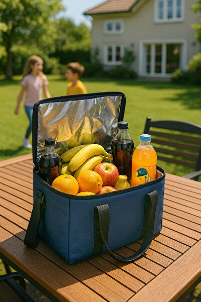 Stars Sıcak Soğuk Tutucu Çanta Termal Kamp Piknik Çantası Ölçüleri : 40 *25 *20