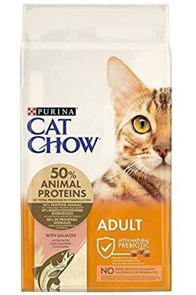 Cat Chow Purina Adult Somonlu Yetişkin Kedi Maması 15 Kg