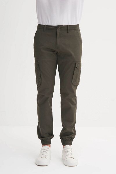 Cazador Ανδρικό παντελόνι Cargo Khaki 15