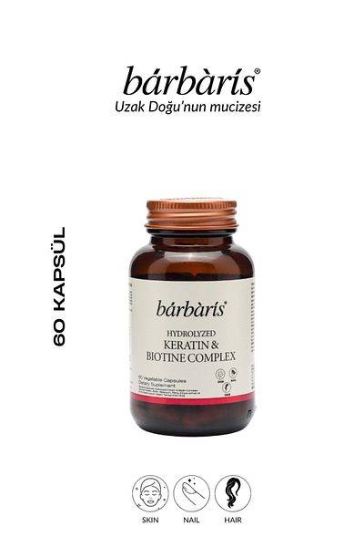 Barbaris Barbaris Keratin-Biotin Complex - 60 Capsules