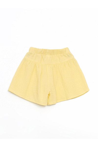 LC Waikiki Lcw Kids Basic Girls Shorts with Elastic Waist (S5)