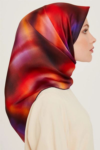 Armine Dj Pure Silk Scarf 9229D (S) (Nostalgia Sura)-51