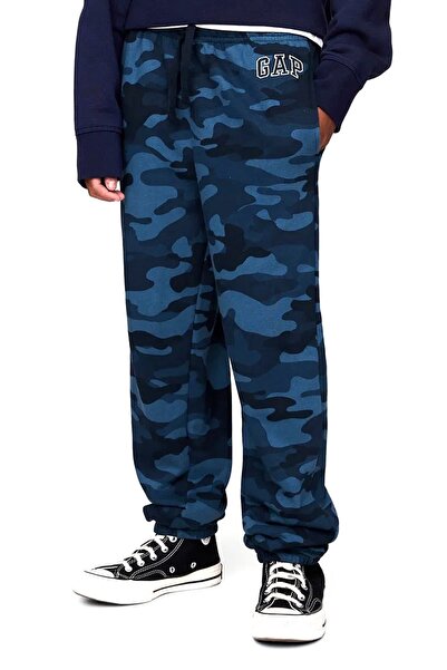 GAP بنطال رياضي أزرق للرجال (رمز الموديل: 743964005)