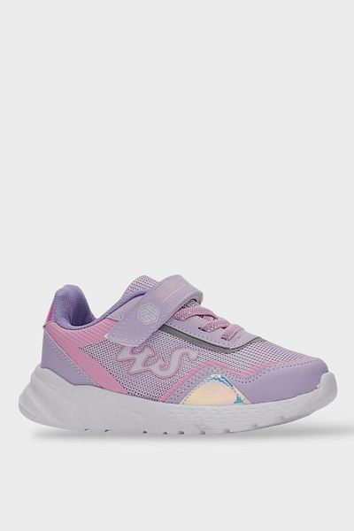 Liger Pantofi sport pentru copii liliac - cu șireturi și velcro