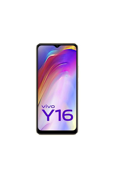 vivo هاتف Y16 4G LTE، ثنائي الشريحة، ذهبي درازل، 4 جيجابايت RAM، 128 جيجابايت
