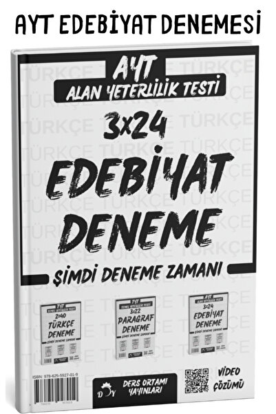Ders Ortamı Yayınları 2025 Ayt Edebiyat Deneme Tamamı Video Çözümlü