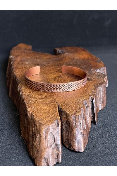Rupen Kraft 100% copper bracelet adjustable baklava pattern copper bracelet unisex copper bracelet