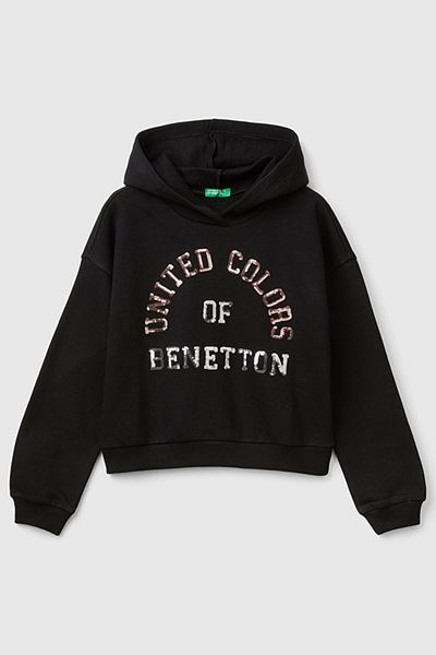 United Colors of Benetton Червен суитшърт за жени/момичета (код на модела: 224A39M2C203W)