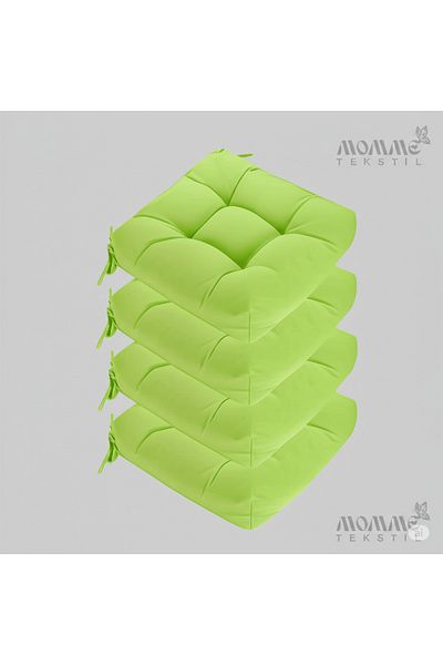 MoMMe Chair Cushion Pofidik 45X45 cm 4 Pcs Green