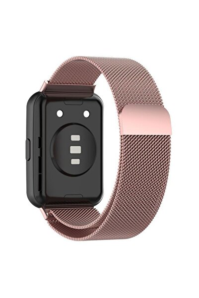 Nextron Huawei Watch Fit 2 Uyumlu Metal Kordon A+Kalite Ayarlanabilir Milano Metal Kordon